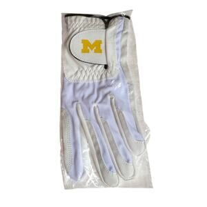 Michigan Wolverines Golf Men's Left Hand Golf Glove Right Handed Player One Size